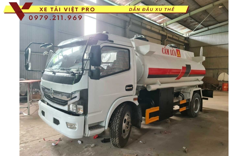 Giá Xe téc chở xăng dầu dongfeng D7 mới nhất