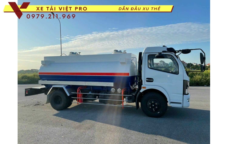 Giá Xe téc chở xăng dầu dongfeng D7 mới nhất