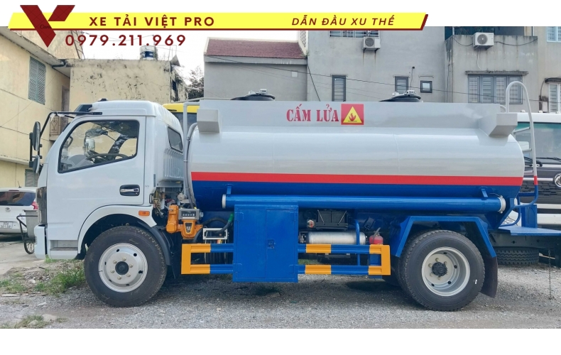 Giá Xe téc chở xăng dầu dongfeng D7 mới nhất