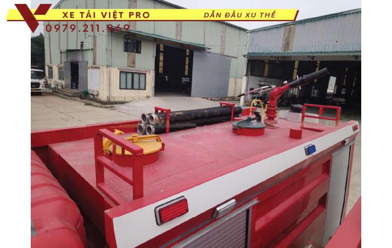 Báo giá xe cứu hỏa Dongfeng 5 khối