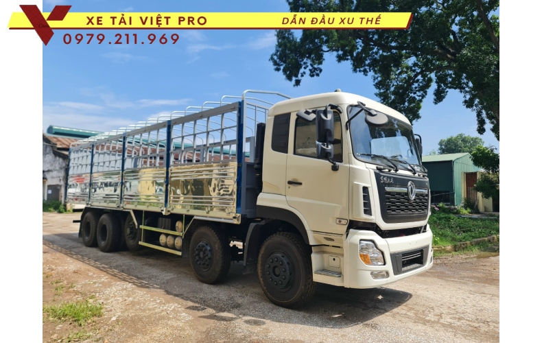 Cập nhật mới nhất giá Xe tải Dongfeng 4 chân thùng mui bạt