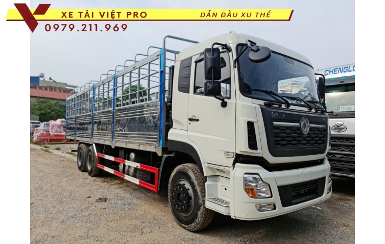 Giá Xe Dongfeng 3 chân tải thùng mui bạt mới nhất