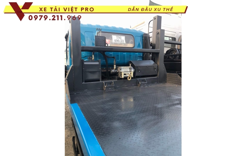 Xe Ollin S720 nâng đầu chở máy công trình có giá bao nhiêu?