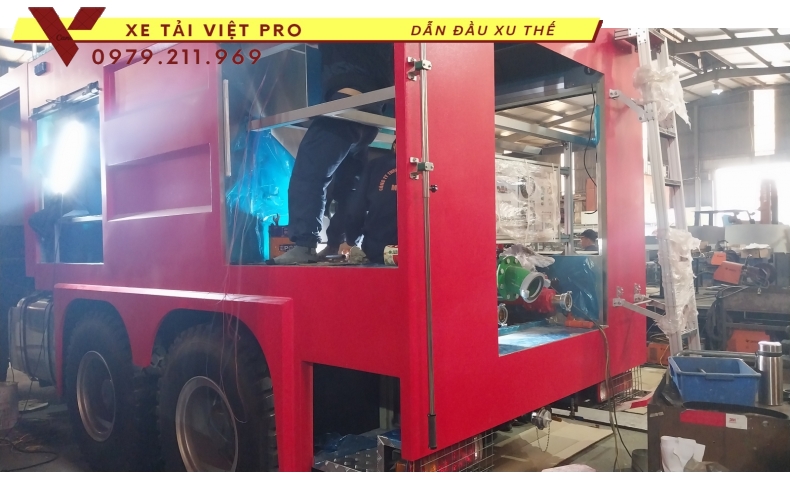 Báo giá xe chữa cháy Hino FM mới nhất hiện nay 2024