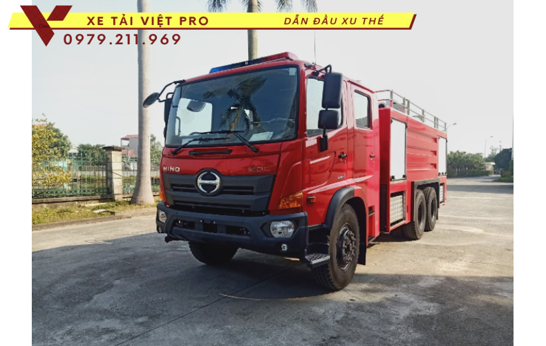 Báo giá xe chữa cháy Hino FM mới nhất hiện nay 2024