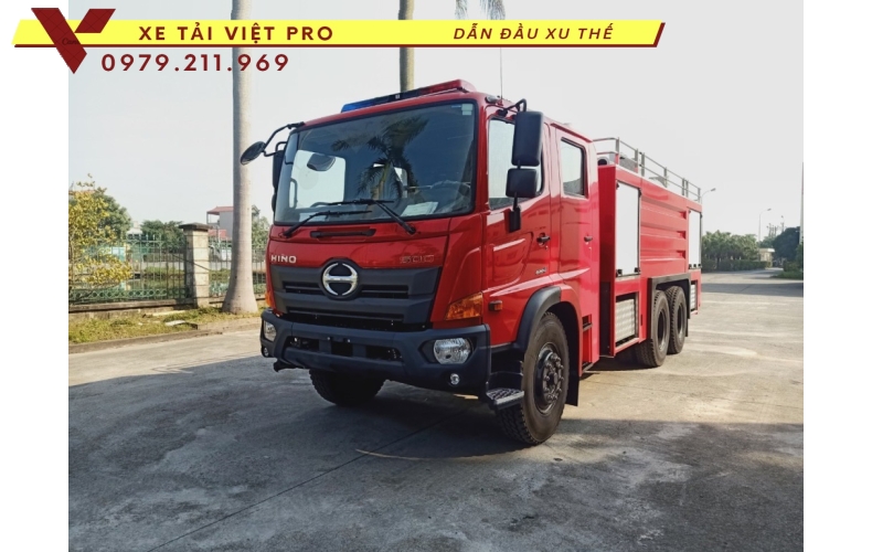 Báo giá xe chữa cháy Hino FM mới nhất hiện nay 2024