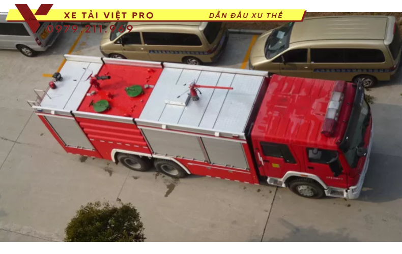 Báo giá xe chữa cháy Hino FM mới nhất hiện nay 2024