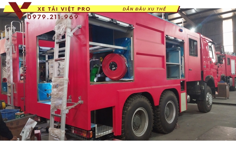 Báo giá xe chữa cháy Hino FM mới nhất hiện nay 2024
