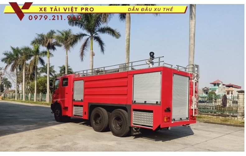 Báo giá xe chữa cháy Hino FM mới nhất hiện nay 2024