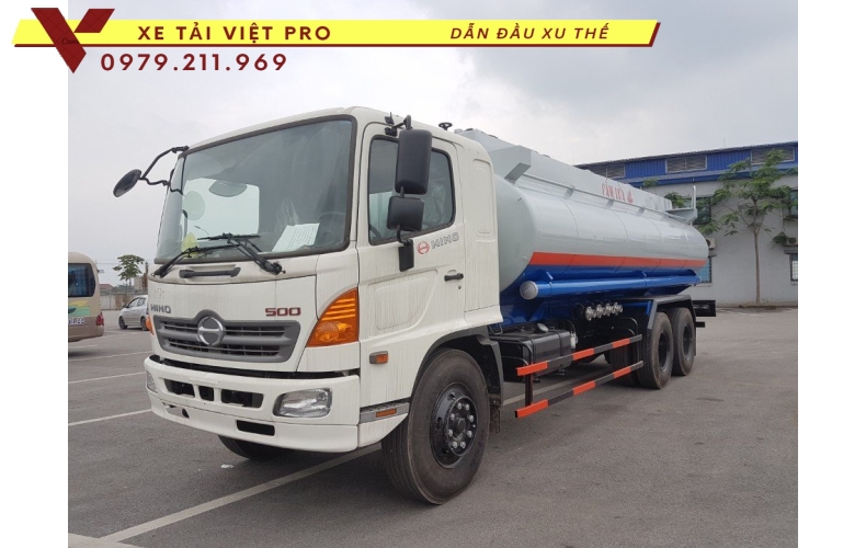 Đánh giá Hino FL 2 chân téc chở xăng dầu sẽ như thế nào