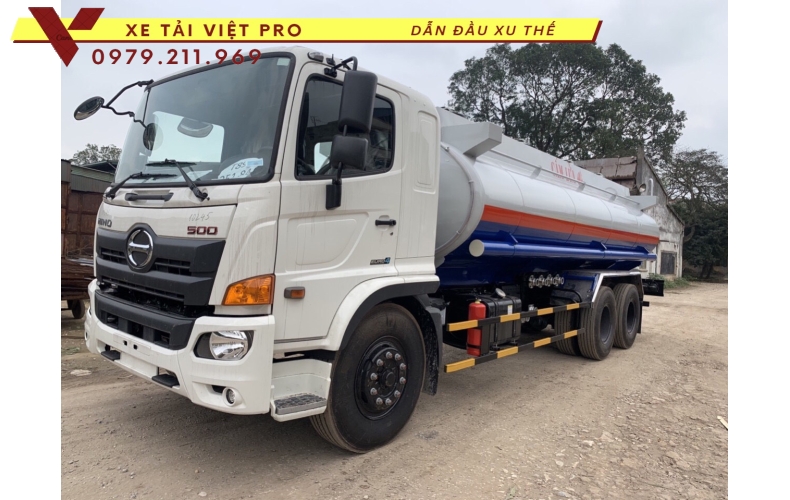 Đánh giá Hino FL 2 chân téc chở xăng dầu sẽ như thế nào