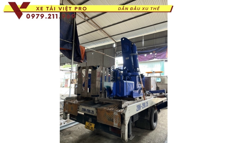 Xe tải Hino FG8JT7A gắn cẩu Tadano 3 tấn Sự lựa chọn hoàn hảo