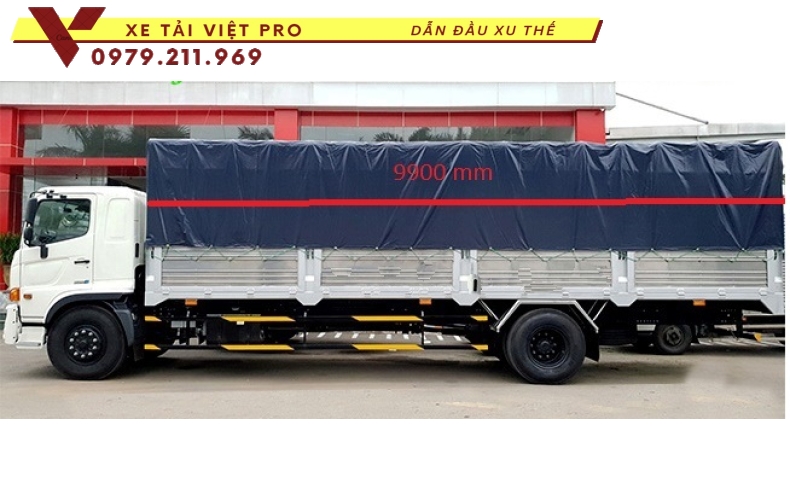 Báo giá xe Hino FG thùng mui bạt mới nhất năm 2024