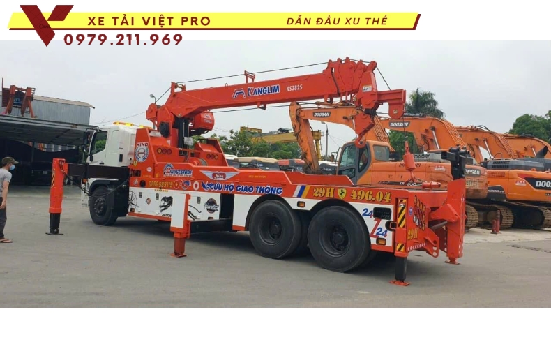 Đánh giá ưu nhược điểm của xe Hino FM cứu hộ 3 chức năng