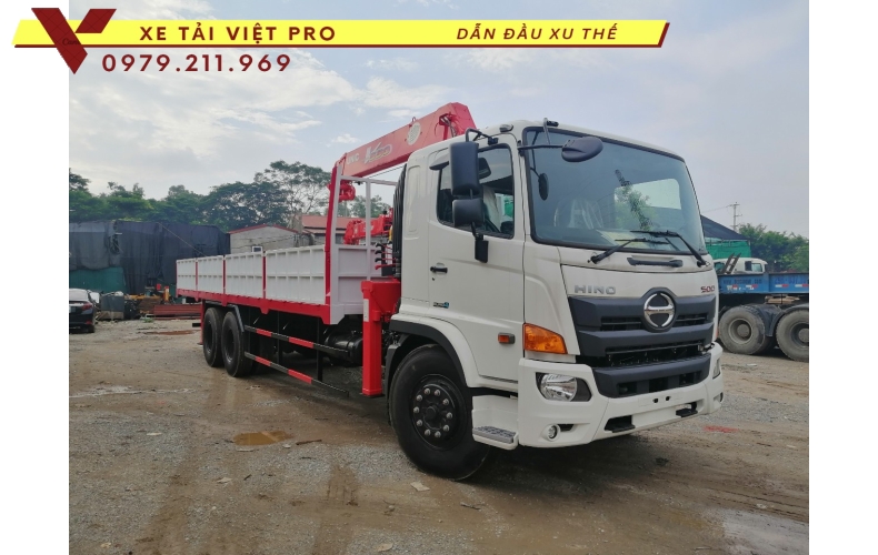 Xe tải Hino FM gắn cẩu Unic 5t có giá bao nhiêu. Hãy xem tại đây