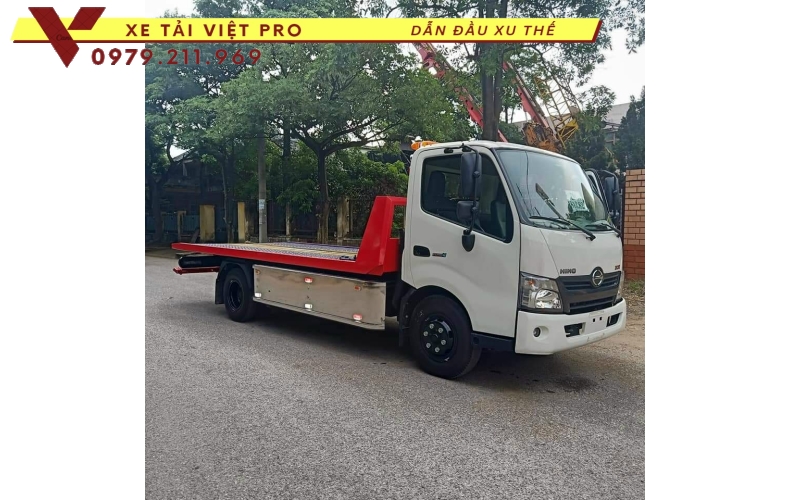 Báo giá mới nhất xe cứu hộ sàn trượt Hino XZU730L tại Việt Nam