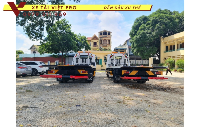 Báo giá mới nhất xe cứu hộ sàn trượt Hino XZU730L tại Việt Nam