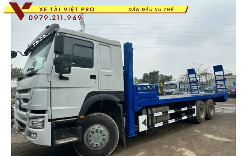 Xe Nâng Đầu Howo 3 Chân