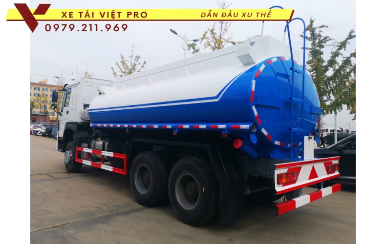 Giá xe Howo 4 chân téc chở xăng dầu mới nhất năm 2024 tại Hà Nội