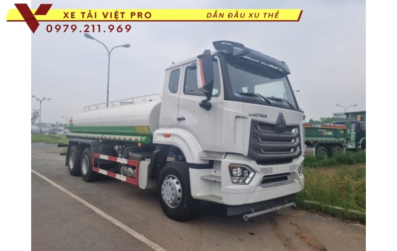 Howo Xe xi téc phun nước 13 khối