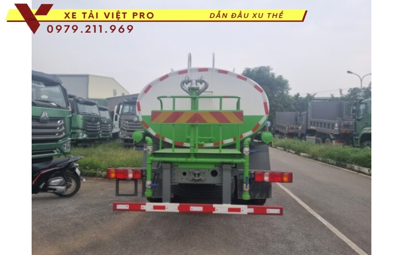 Howo Xe xi téc phun nước 13 khối