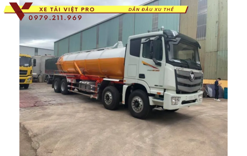 Auman Xe hút chất thải 15 khối