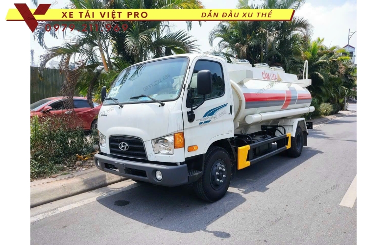 Địa điểm mua Xe Hyundai 110XL téc chở xăng dầu chất lượng nhất tại Hà Nội