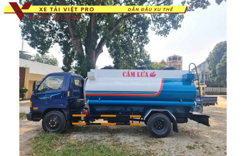 Địa điểm mua Xe Hyundai 110XL téc chở xăng dầu chất lượng nhất tại Hà Nội