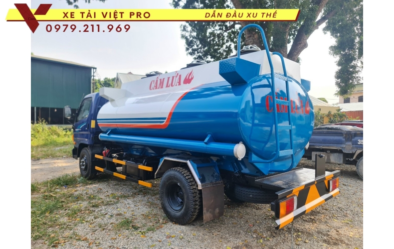 Địa điểm mua Xe Hyundai 110XL téc chở xăng dầu chất lượng nhất tại Hà Nội