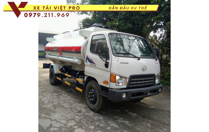 Địa điểm mua Xe Hyundai 110XL téc chở xăng dầu chất lượng nhất tại Hà Nội