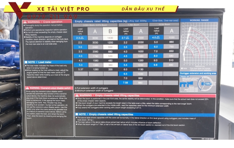 Hyundai 110SL gắn cẩu Tadano 3 tấn