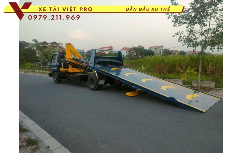 Hyundai might 110xl cứu hộ sàn trượt