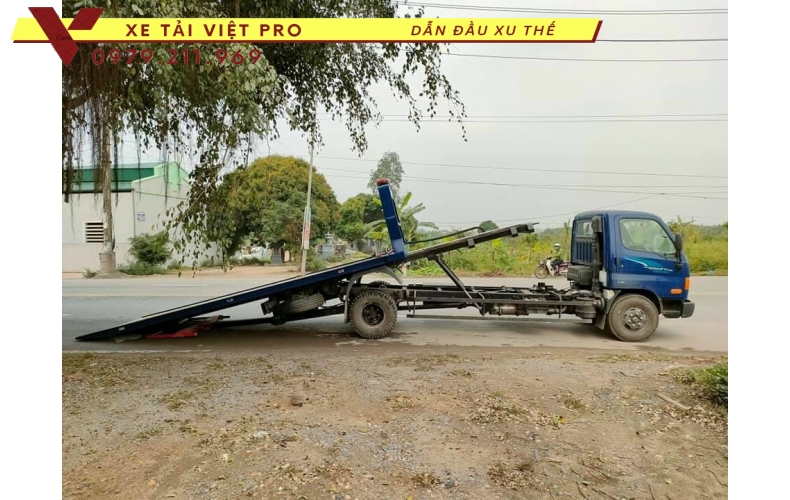Hyundai might 110xl cứu hộ sàn trượt