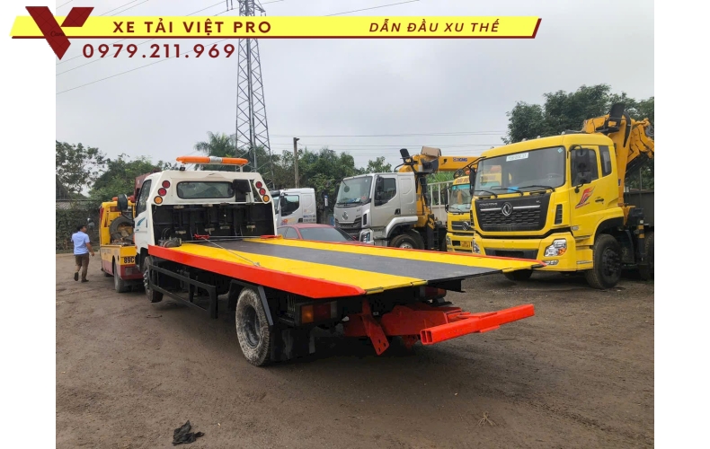 Hyundai might 110xl cứu hộ sàn trượt