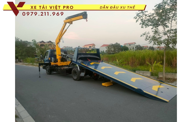 Hyundai might 110xl cứu hộ sàn trượt