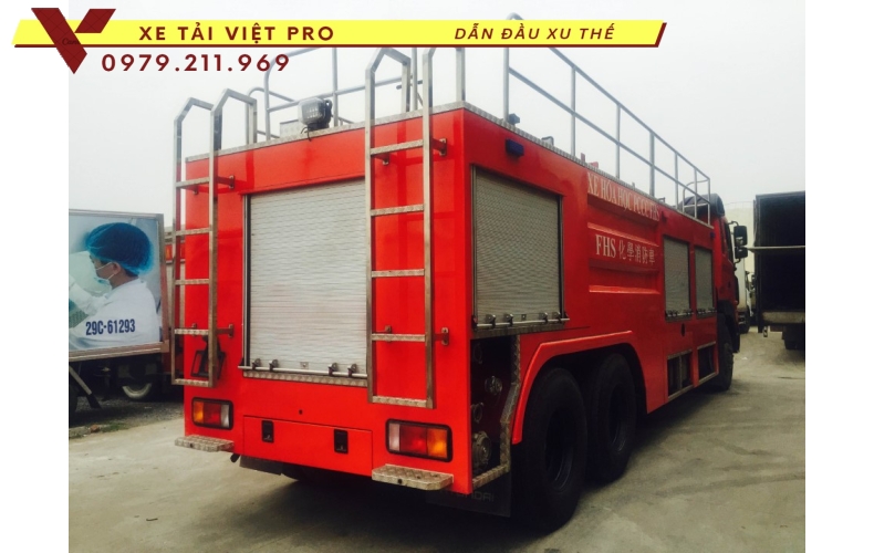 Giá xe chữa cháy Hyundai 5 khối mới nhất hiện nay