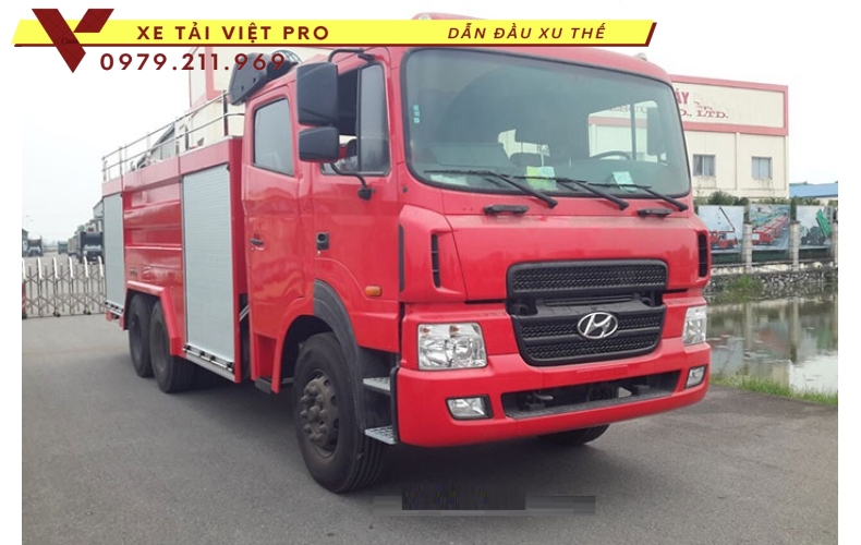 Giá xe chữa cháy Hyundai 5 khối mới nhất hiện nay