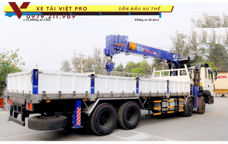 Hyundai gắn cẩu dongyang 10 tấn giá bao nhiêu