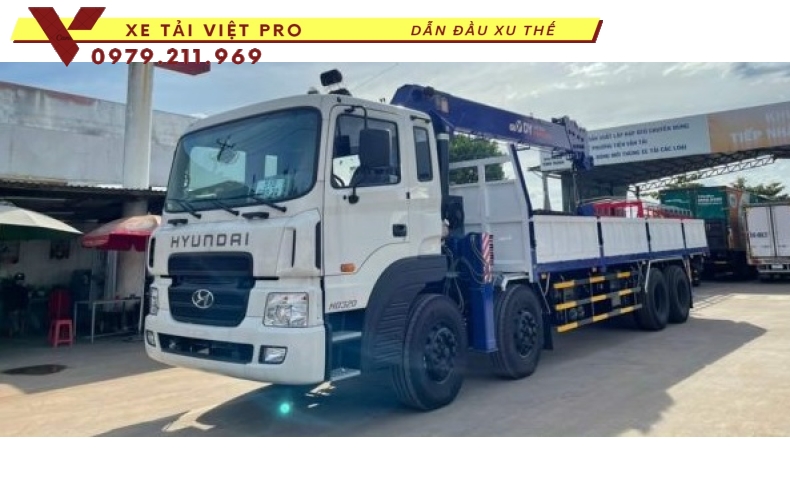 Hyundai gắn cẩu dongyang 10 tấn giá bao nhiêu