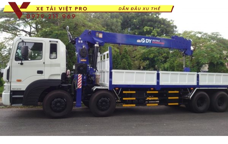 Hyundai gắn cẩu dongyang 10 tấn giá bao nhiêu