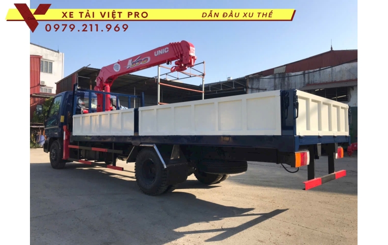 Xe tải Hyundai 110xl gắn cẩu Unic 3 tấn giá bao nhiêu? Hãy tìm hiểu tại đây