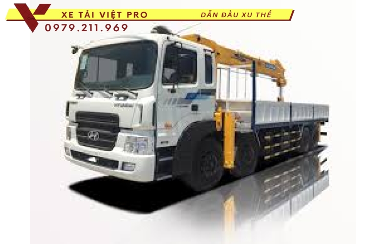 Xe Hyundai HD320 gắn cẩu Soosan 10 tấn Sự lựa chọn hoàn hảo