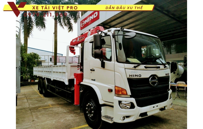 Xe tải Hino FC gắn cẩu Unic 3 tấn - Siêu phẩm vận chuyển hàng hóa nhẹ