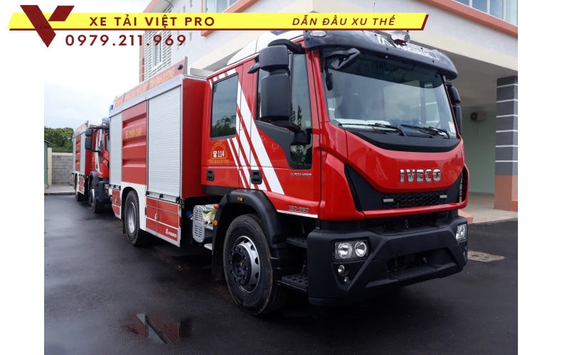 Xe Chữa Cháy Inveco Nước 5000 Lít Nước