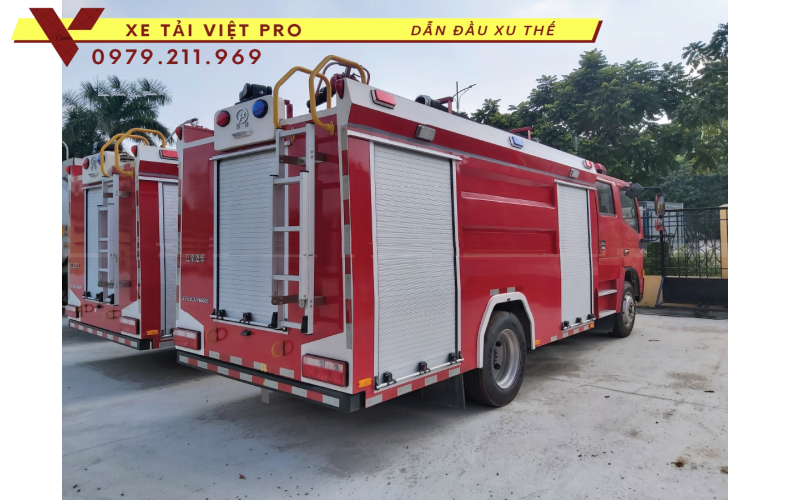 Xe Chữa Cháy Inveco Nước 5000 Lít Nước