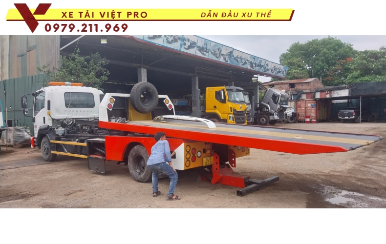 Xe cứu hộ ISUZU FRR 650