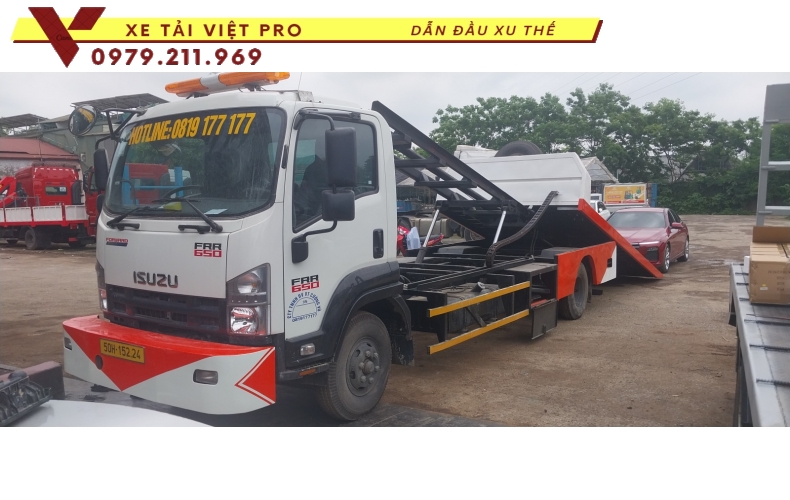 Xe cứu hộ ISUZU FRR 650
