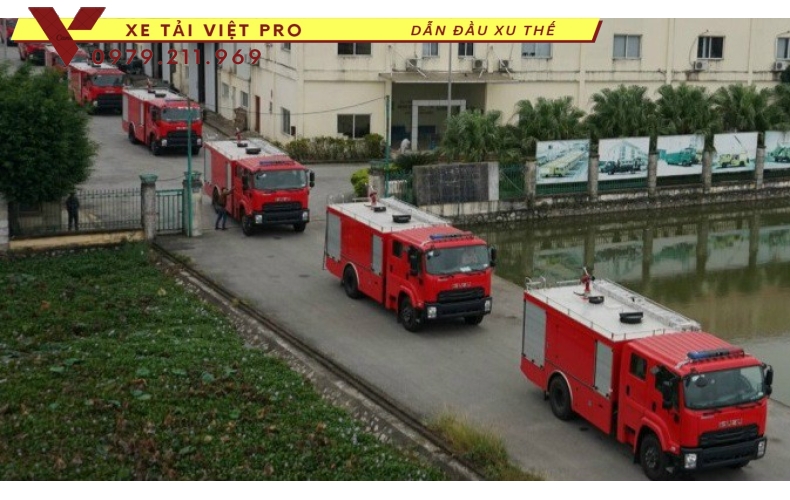 Giá xe chữa cháy ISUZU 6 khối nước mới nhất hiện nay 2024
