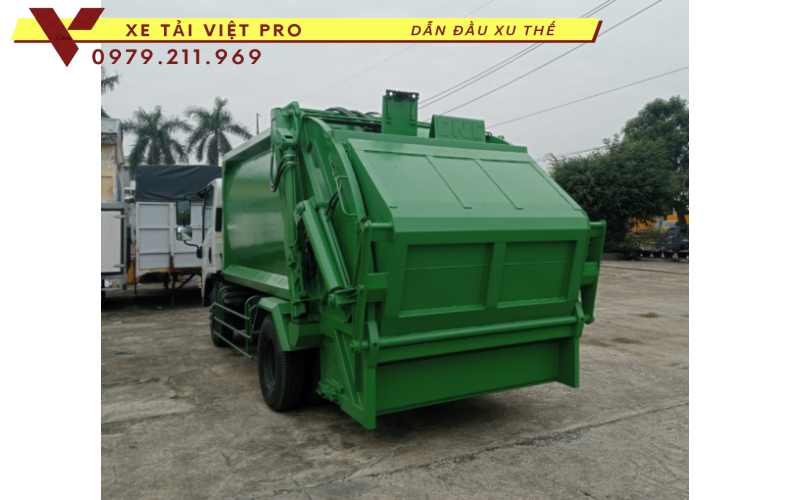 Xe Isuzu cuốn ép rác 7 khối giá xe mới nhất năm 2024