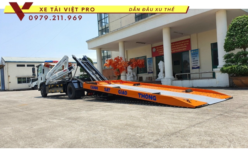 ISUZU cứu hộ sàn trượt, Top 1 trong thị trường xe cứu hộ